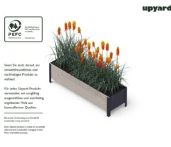 Upyard Holz-Pflanzkasten ModernBox, ca. B118/H32/T36 cm