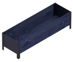 Upyard Holz-Pflanzkasten ModernBox, ca. B118/H32/T36 cm