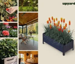 Upyard Holz-Pflanzkasten ModernBox, ca. B78/H32/T36 cm