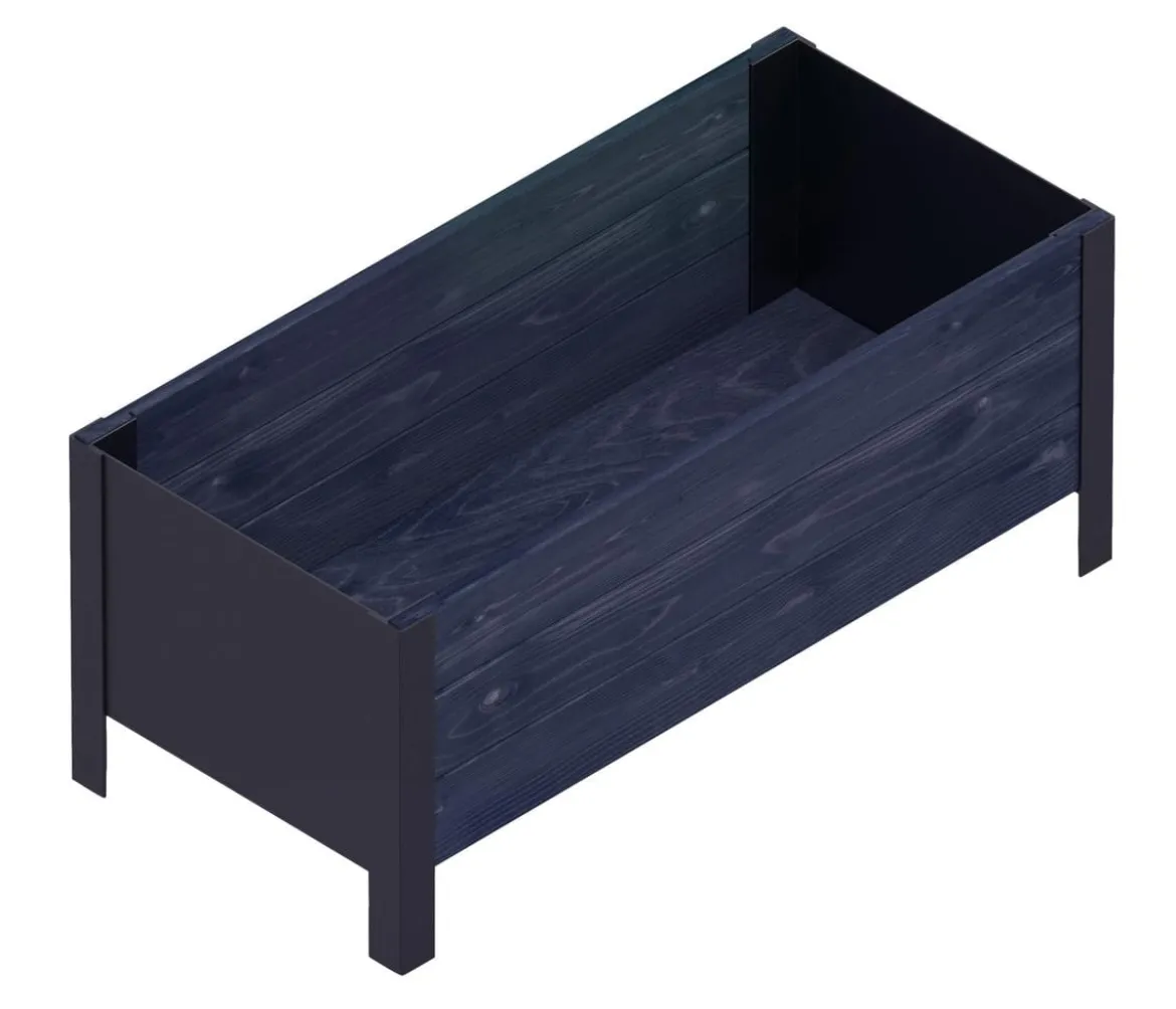 Upyard Holz-Pflanzkasten ModernBox, ca. B78/H32/T36 cm