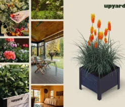 Upyard Holz-Pflanzkasten ModernBox, ca. B36/H32/T36 cm