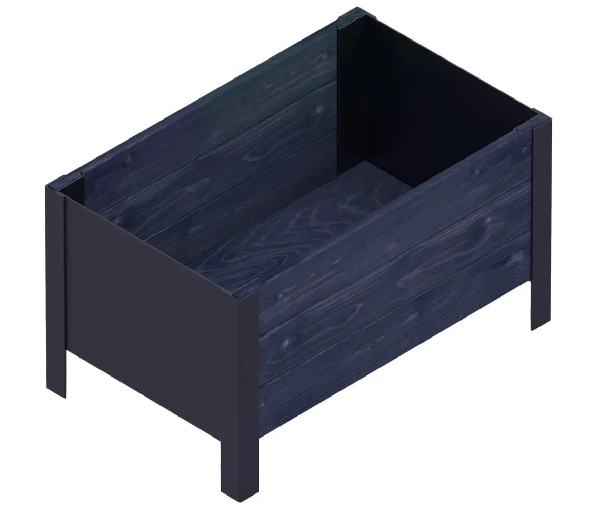 Upyard Holz-Pflanzkasten ModernBox, ca. B58/H32/T36 cm