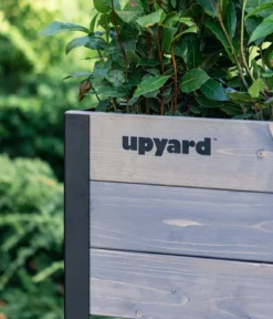 Upyard Holz-Pflanzkasten ModernBox mit Ablage, ca. B58/H72/T36 cm