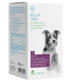 Valetumed Ergänzungsfutter für Hunde Relax Tabs, 180 g