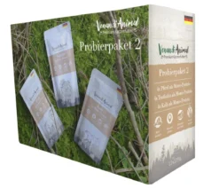 Venandi Animal Nassfutter für Katzen Adult Probierpaket 2, 12 x 125 g