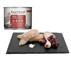 Venandi Animal Nassfutter für Katzen Monoprotein, Adult, 200 g