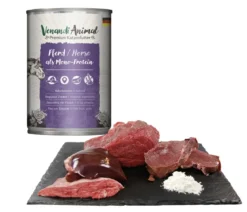 Venandi Animal Nassfutter für Katzen Monoprotein, Adult, 400 g