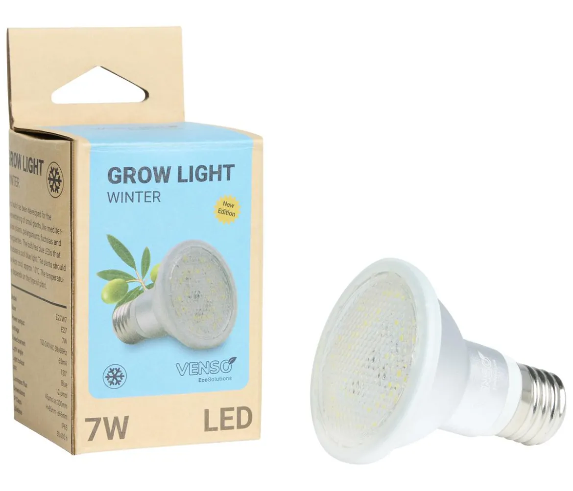Venso LED-Pflanzenlampe Winter E27, 7 W