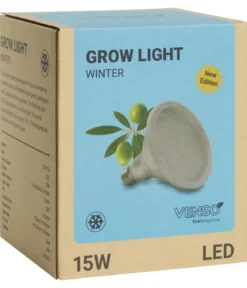 Venso LED-Pflanzenlampe Winter E27, 15 W