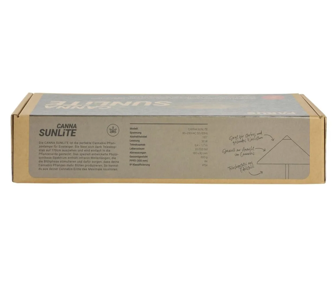 Venso Pflanzleuchte Canna Sunlite, ca. B19/H95/T42 cm