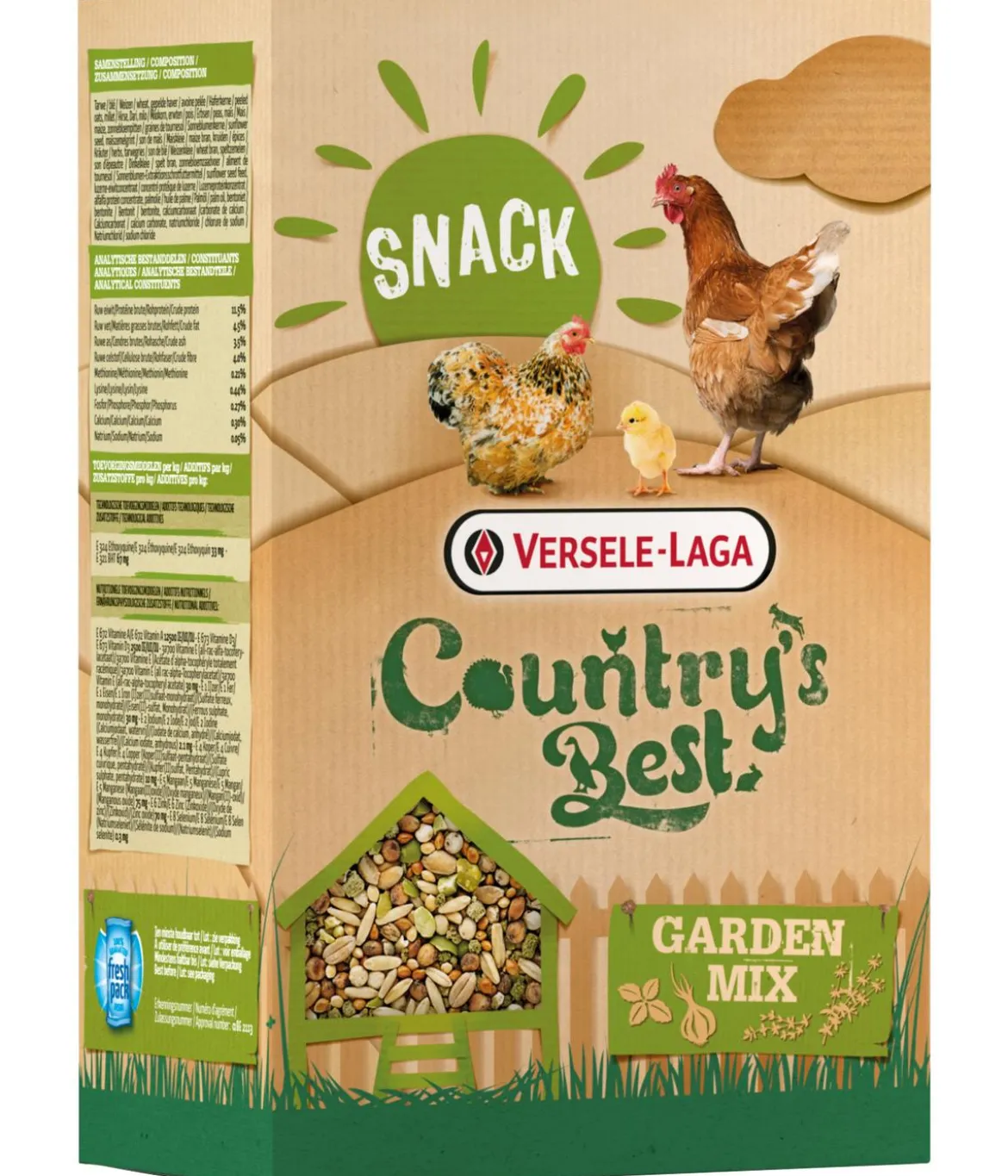 Versele-Laga Country's Best Hühnerfutter Snack Garden Mix