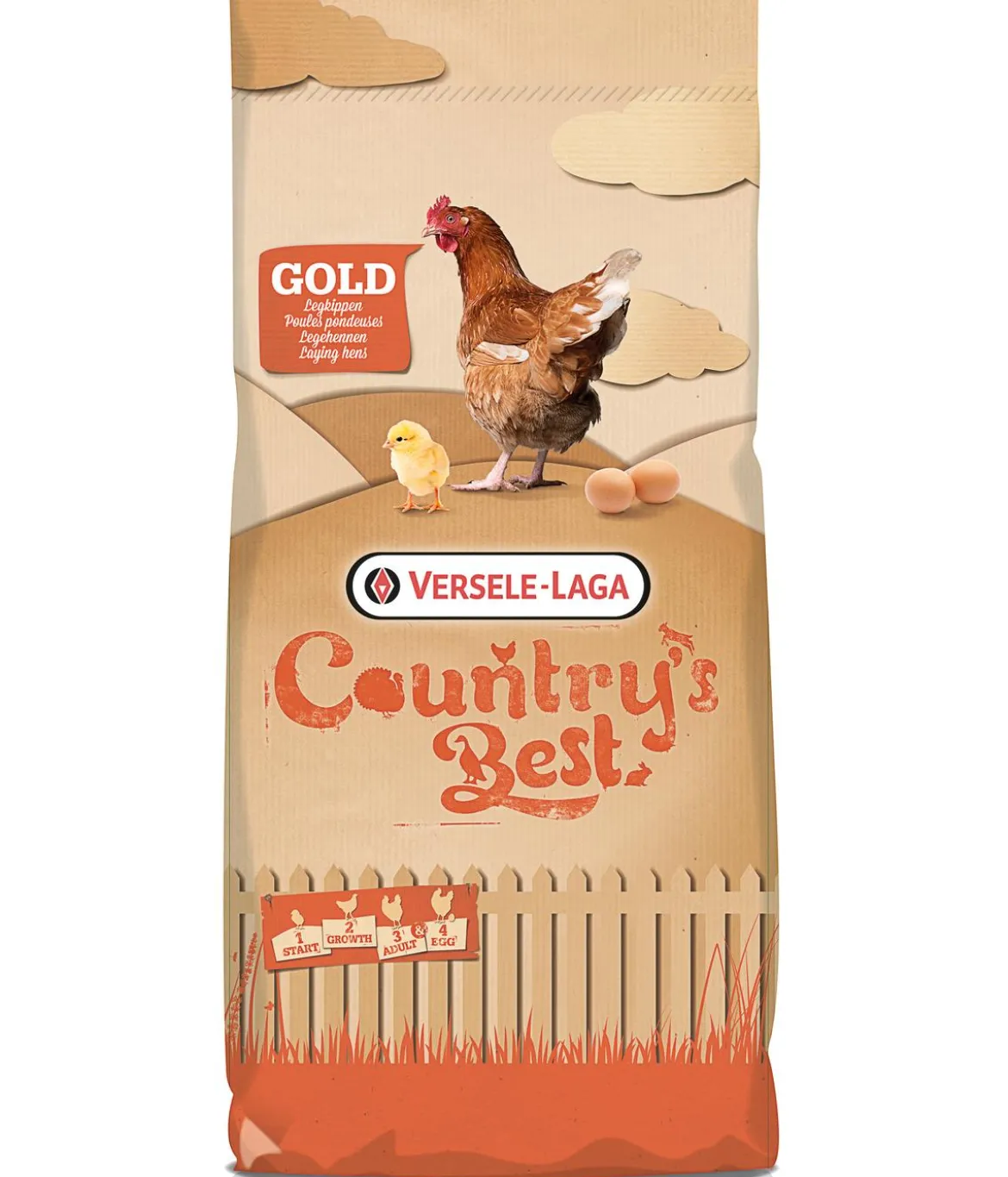 Versele-Laga Country's Best Hühnerfutter Gold 4 Gallico pellet