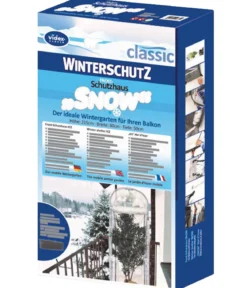 Videx Frostschutzhaus Snow, transparent, ca. B58/H200/T48 cm