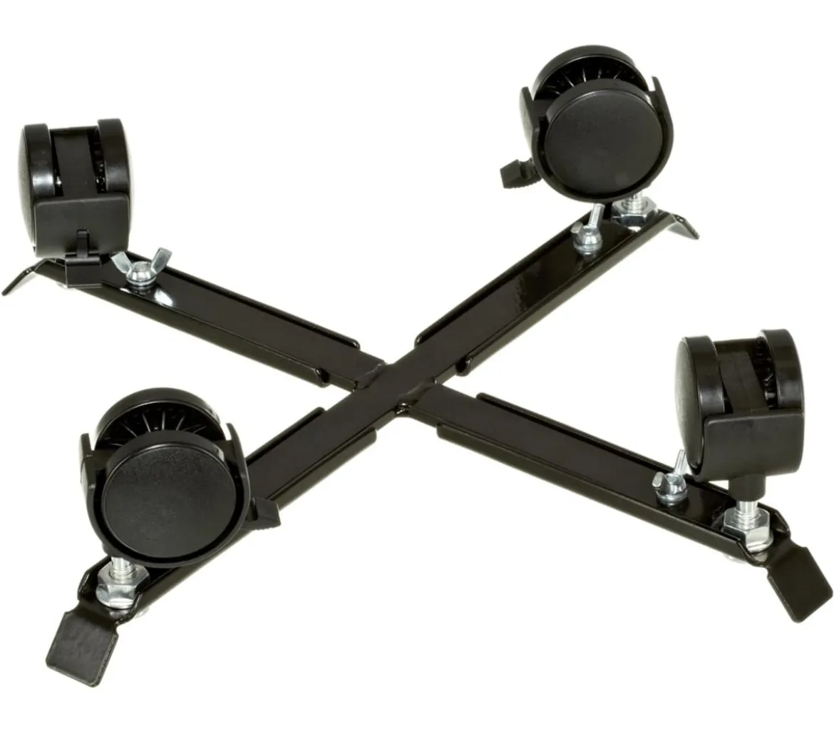 Videx Metall-Pflanzroller, schwarz, 35 x 35 cm