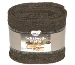 Videx Schafwoll-Wickelband, dunkelbraun, ca. B200/H12/T0,4 cm