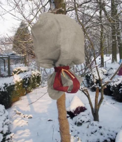 Videx Winterschutz Jutesack, grau, ca. B60/H80 cm