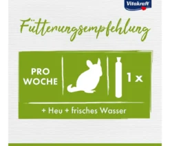 Vitakraft® Kräcker® Original Calci-Fit für Chinchillas, 2er Pack