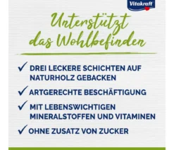 Vitakraft® Kräcker® Original Calci-Fit für Chinchillas, 2er Pack