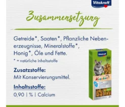 Vitakraft® Kräcker® Original Calci-Fit für Chinchillas, 2er Pack
