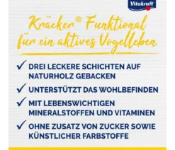 Vitakraft® Kräcker® Original Feather Care für Großsittiche, 2er Pack