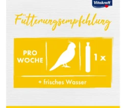Vitakraft® Kräcker® Original Feather Care für Großsittiche, 2er Pack