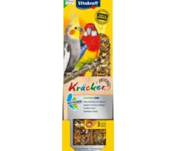 Vitakraft® Kräcker® Original Feather Care für Großsittiche, 2er Pack