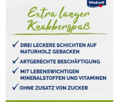 Vitakraft® Kräcker® Original + Frucht & Flakes für Hamster, 2er Pack
