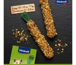 Vitakraft® Kräcker® Original + Frucht & Flakes für Hamster, 2er Pack