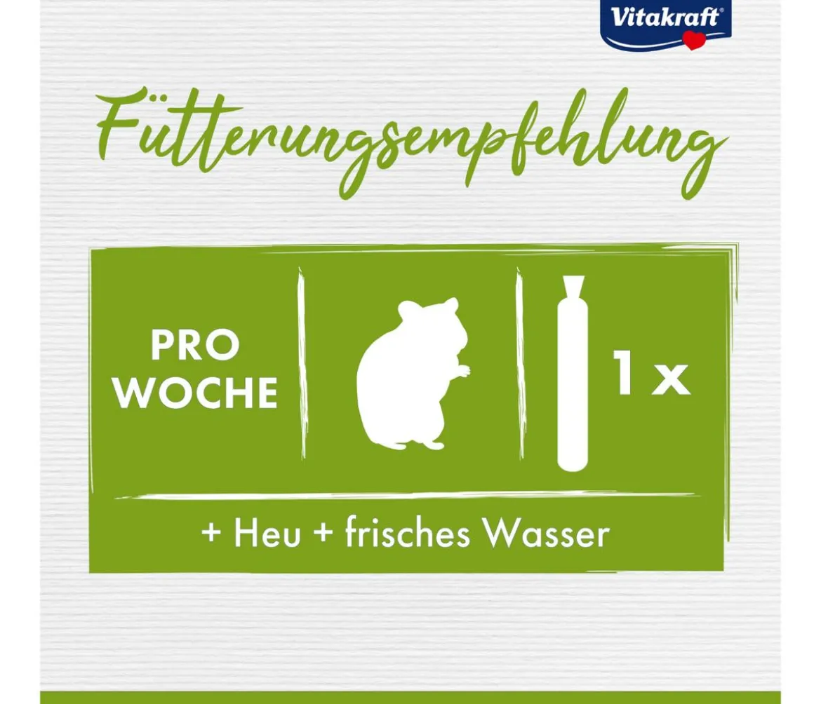 Vitakraft® Kräcker® Original + Frucht & Flakes für Hamster, 2er Pack