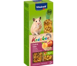Vitakraft® Kräcker® Original + Frucht & Flakes für Hamster, 2er Pack