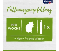Vitakraft® Kräcker® Original + Honig & Dinkel für Hamster, 2er Pack
