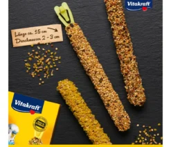 Vitakraft® Kräcker® Original Mix + Ei / Frucht / Honig für Wellensittiche, 3er Pack