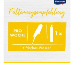 Vitakraft® Kräcker® Original Mix + Honig / Orange / PopCorn für Wellensittiche, 3er Pack