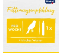 Vitakraft® Kräcker® Original Mix + Ei / Frucht / Honig für Kanarien, 3er Pack