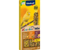 Vitakraft® Kräcker® Original Mix + Ei / Frucht / Honig für Kanarien, 3er Pack