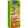 Vitakraft® Kräcker® Original + Popcorn & Honig für Zwergkaninchen, 2er Pack