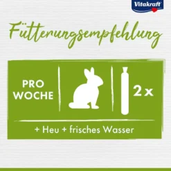 Vitakraft® Nagersnack Kräcker® Original Mix + Gemüse/Nuss/Waldbeere für Zwergkaninchen, 3er Pack