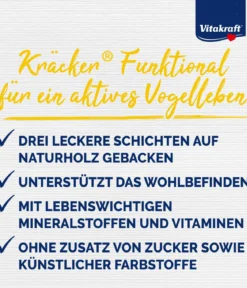 Vitakraft® Vogelsnack Kräcker® Original Color Boost, 2er Pack