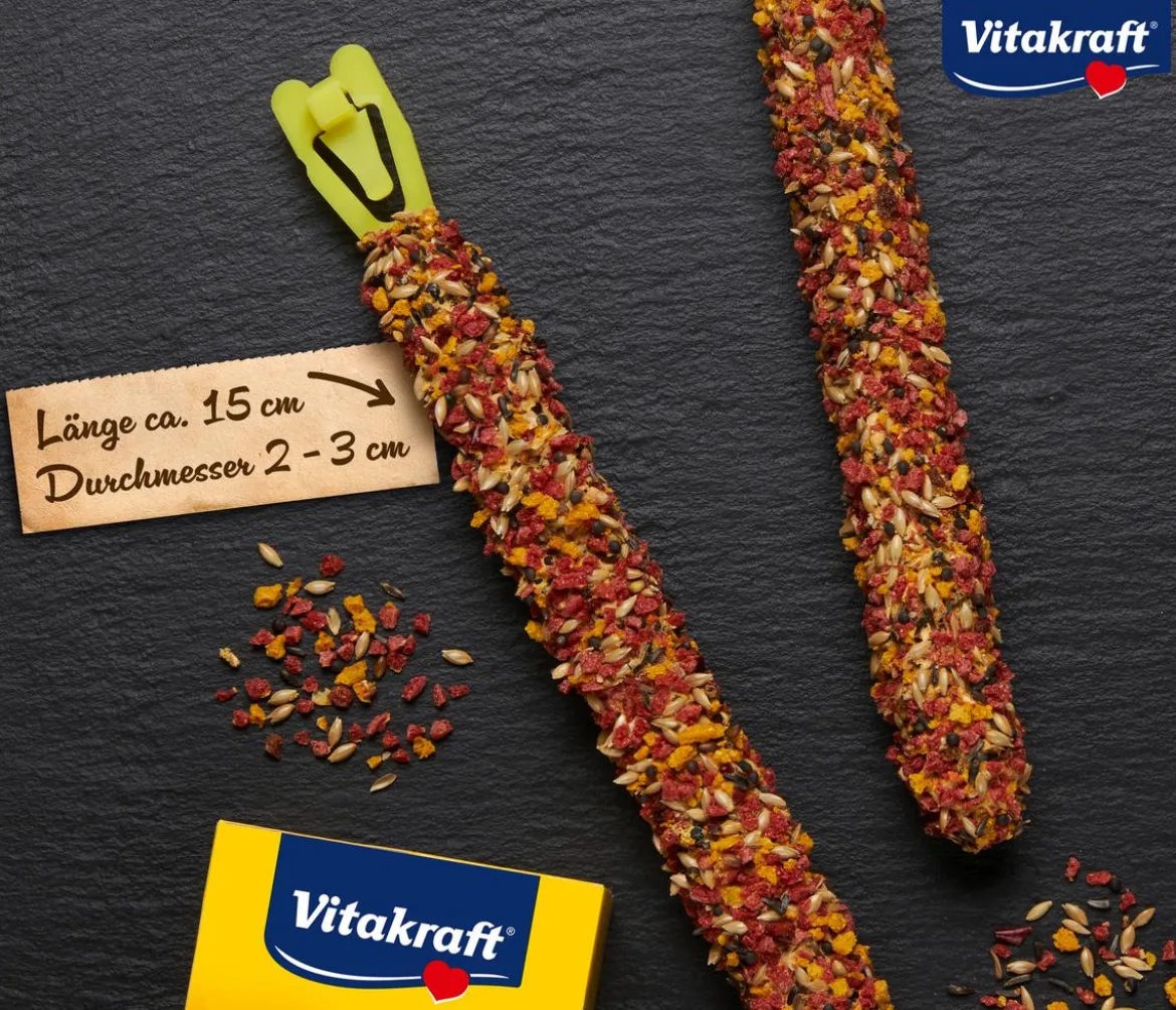 Vitakraft® Vogelsnack Kräcker® Original Color Boost, 2er Pack