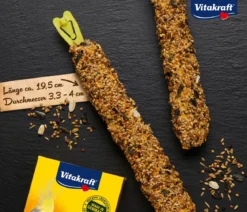 Vitakraft® Vogelsnack Kräcker® Original Kiwi + Citrus für Großsittiche, 2er Pack
