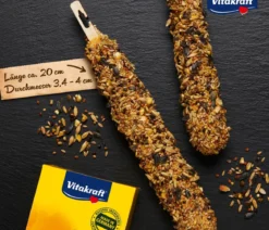 Vitakraft® Vogelsnack Kräcker® Original Honig + Sesam für kleine Papageien, 2er Pack