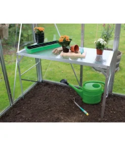 Vitavia Aluminiumtisch, 1 Ablage