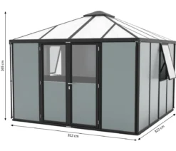 Vitavia Gerätehaus Sidera, ca. B322/H265/T322 cm