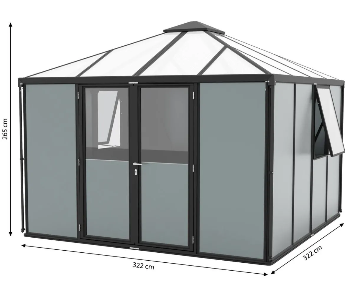 Vitavia Gerätehaus Sidera, ca. B322/H265/T322 cm