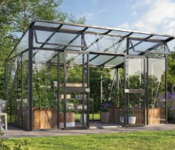 Vitavia Gewächshaus Artemis 11500 ESG/HKP, ca. B393/H242/T295 cm