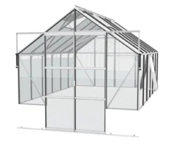 Vitavia Gewächshaus Cassiopeia 9900 ESG, ca. B257/H249/T385 cm