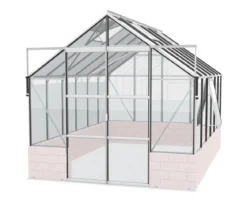 Vitavia Gewächshaus Cassiopeia 9900 ESG, ca. B257/H249/T385 cm