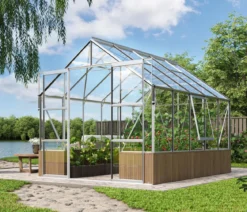 Vitavia Gewächshaus Cassiopeia 8300 ESG, ca. B257/H249/T323 cm