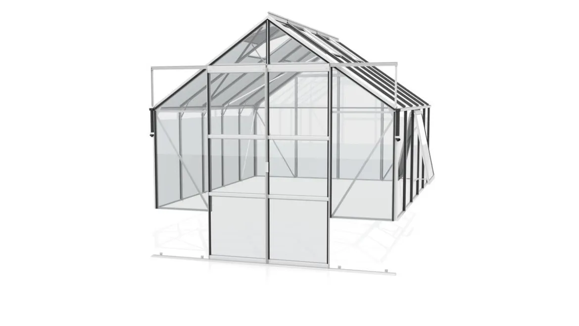 Vitavia Gewächshaus Cassiopeia 8300 ESG, ca. B257/H249/T323 cm