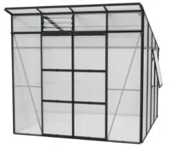 Vitavia Gewächshaus Iduna 7600 HKP, inkl. Stahlfundamentrahmen, ca. B258/H246/T292 cm